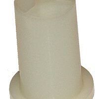 PVC GOOTHAAK LICHTGRIJS 125MM