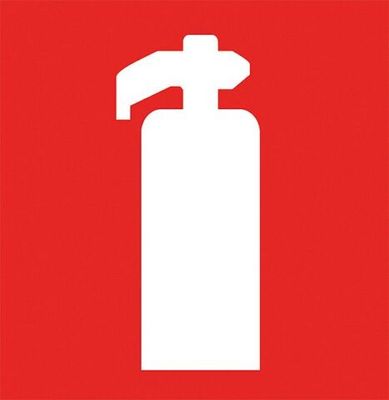PICTOGRAM BRANDBLUSSER ZELFKLEVEND 20X20