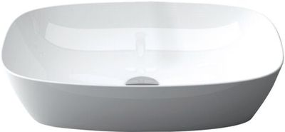 OPBOUWSANITAIR> LAVABO GREEN LUX CAT60X40 MAT ZW