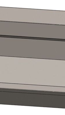 MUURWASGSANILAV 240CM RVS 4 ELEKTKWKR