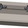 MUURWASGSANILINTERS300CM RVS 2 LEID