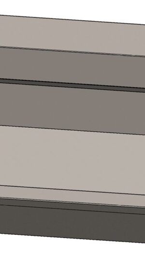 MUURWASGSANIL300CM RVS 5 STAZELFSLKR