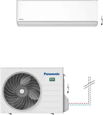 LL WP AIRCO WAND TZ PANAS2KW WIFI