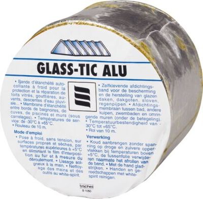 GLASSTIC ALUBAND 10 CM BREEDTE ROL 10M