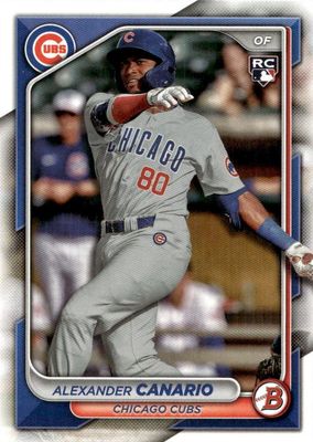 2024 Bowman #21 - Alexander Canario RC - Chicago Cubs