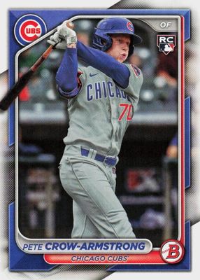 2024 Bowman #85 - Pete Crow-Armstrong RC - Chicago Cubs