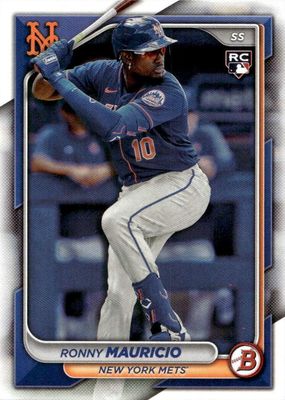 2024 Bowman #13 - Ronny Mauricio RC - New York Mets