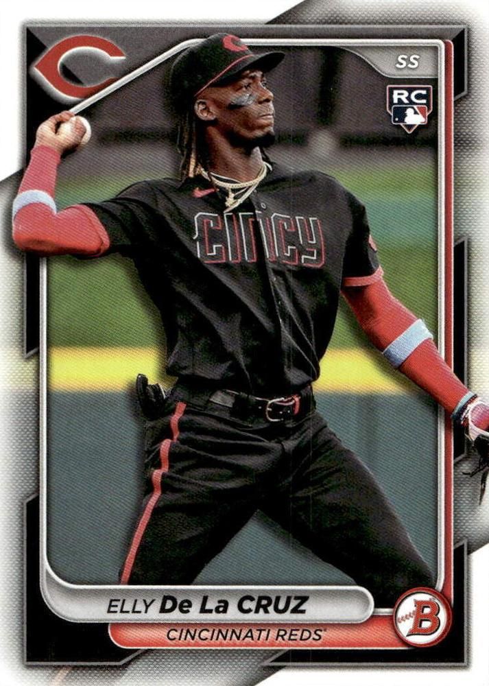 2024 Bowman #22 - Elly De La Cruz RC - Cincinnati Reds