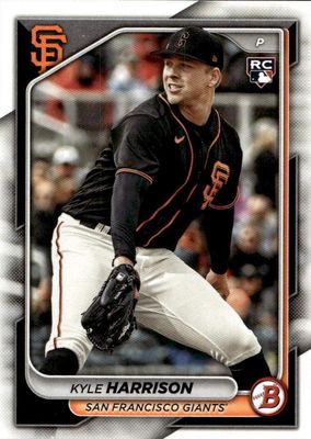 2024 Bowman #11 - Kyle Harrison RC - San Francisco Giants