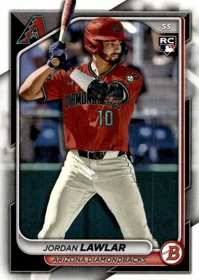 2024 Bowman #96 - Jordan Lawlar RC - Arizona Diamondbacks