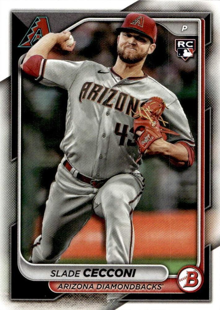 2024 Bowman #82 - Slade Cecconi RC - Arizona Diamondbacks