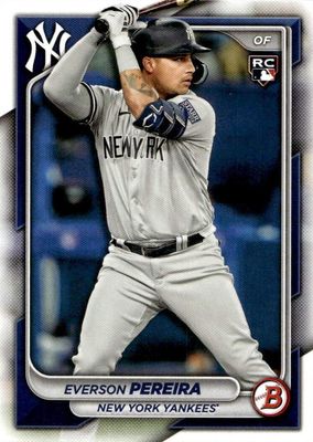 2024 Bowman #93 - Everson Pereira RC - New York Yankees