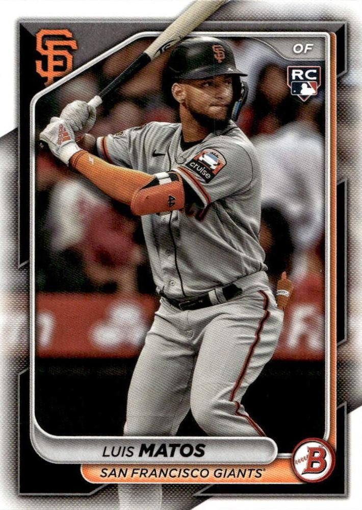 2024 Bowman #12 - Luis Matos RC - San Francisco Giants