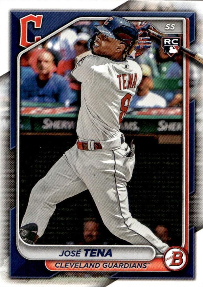 2024 Bowman #30 - José Tena RC - Cleveland Guardians