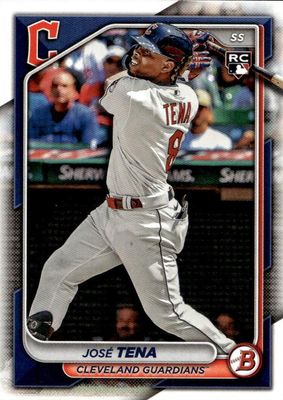 2024 Bowman #30 - José Tena RC - Cleveland Guardians