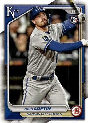 2024 Bowman #71 - Nick Loftin RC - Kansas City Royals