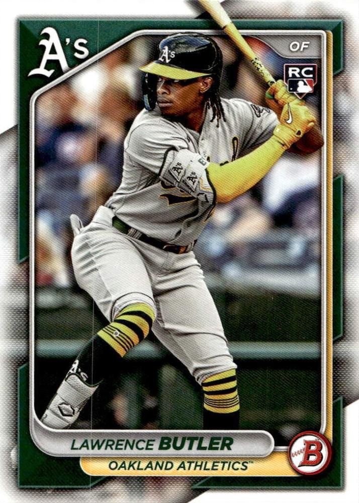 2024 Bowman #44 - Lawrence Butler RC - Oakland Athletics