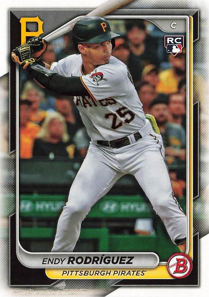 2024 Bowman #68 - Endy Rodríguez RC - Pittsburgh Pirates