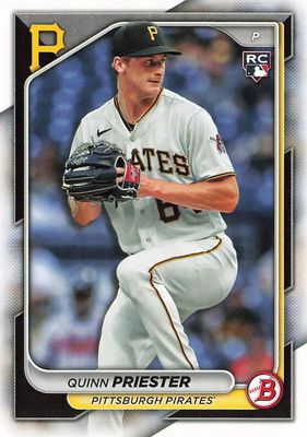2024 Bowman #67 - Quinn Priester RC - Pittsburgh Pirates
