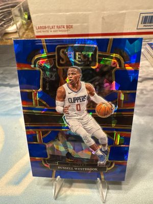 23-24 Select Basketball Russell Westbrook Cracked Ice Prizm Los Angeles Clippers