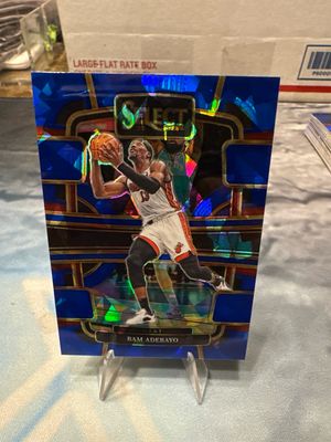 23-24 Select Basketball Bam Adabeyo Cracked Ice Prizm Miami Heat