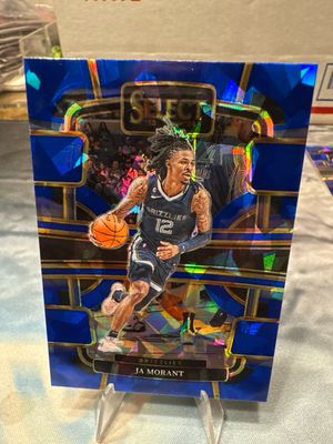 23-24 Select Basketball JA Morant Cracked Ice Prizm Memphis Grizzlies