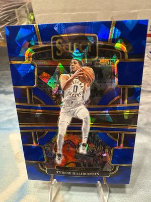 23-24 Select Basketball Tyrese Haliburton Cracked Ice Prizm Indiana Pacers