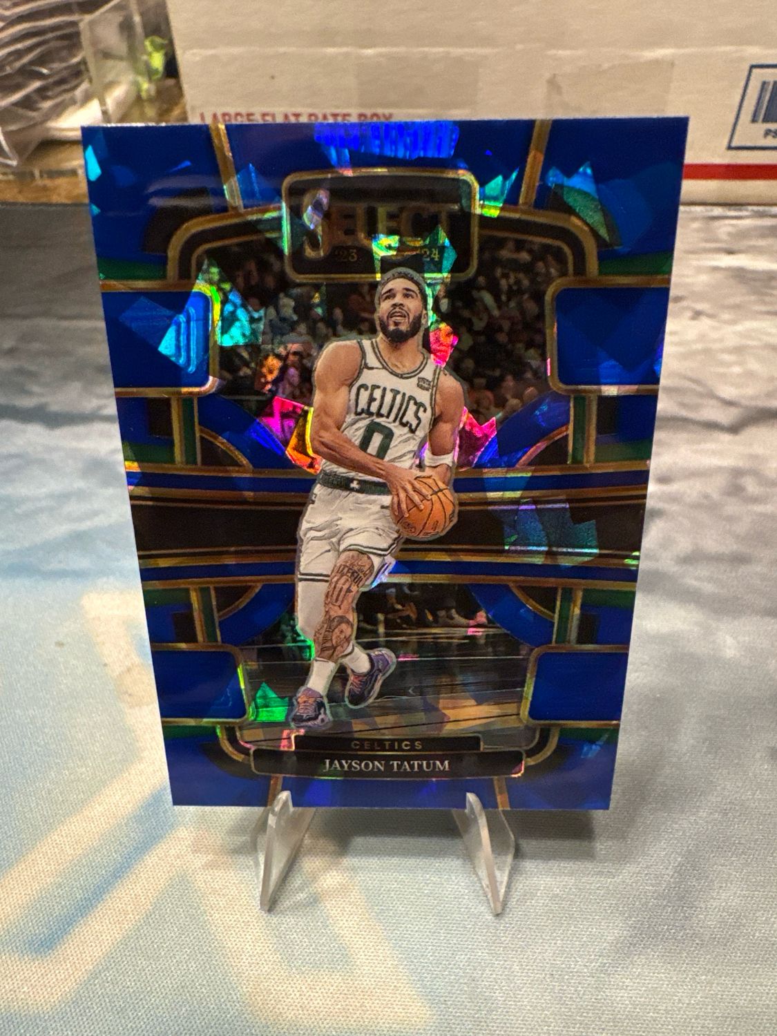 23-24 Select Basketball Jayson Tatum Cracked Ice Prizm Boston Celtics
