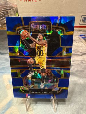 23-24 Select Basketball Jordan Clarkson Cracked Ice Prizm Utah Jazz