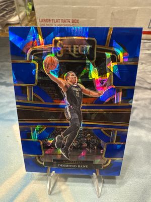 23-24 Select Basketball Desmond Bane Cracked Ice Prizm Memphis Grizzlies
