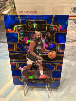 23-24 Select Basketball James Harden Cracked Ice Los Angeles Clippers