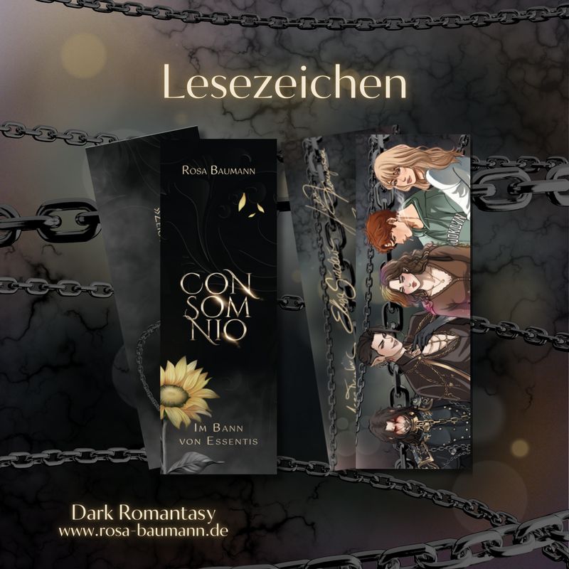 Lesezeichen »Consomnio - Im Bann von Essentis«