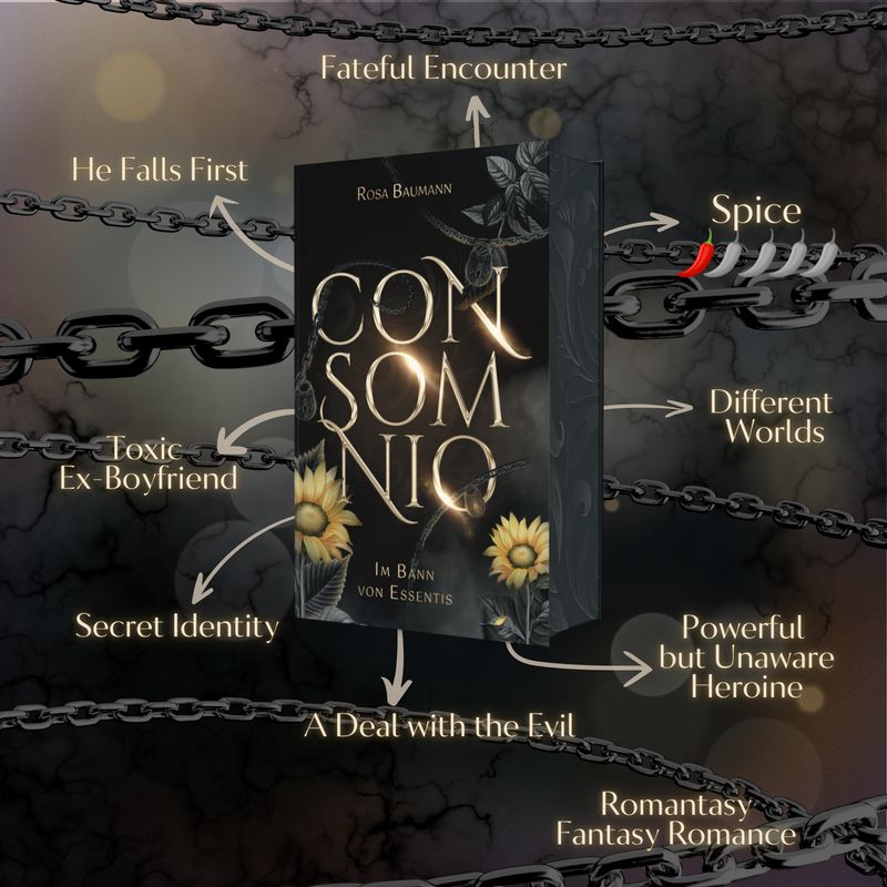 »Consomnio - Im Bann von Essentis« (Signiertes Hardcover mit Prägestempel)
