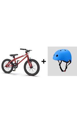 kinderfiets met zijwieltjes 	•	16 inch kinderfiets 	•	jongensfiets met helm 	•	kinderfiets met veiligheidshelm 	•	fiets met zijwielen en helm 	•	fiets voor 4 tot 7 jaar 	•	veilige kinderfiets set 	•	b