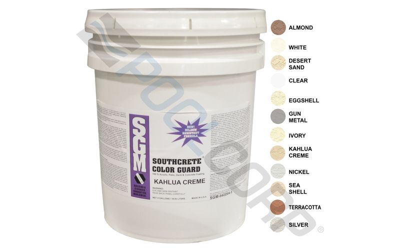 5 gal Kahlua Creme Southcrete
