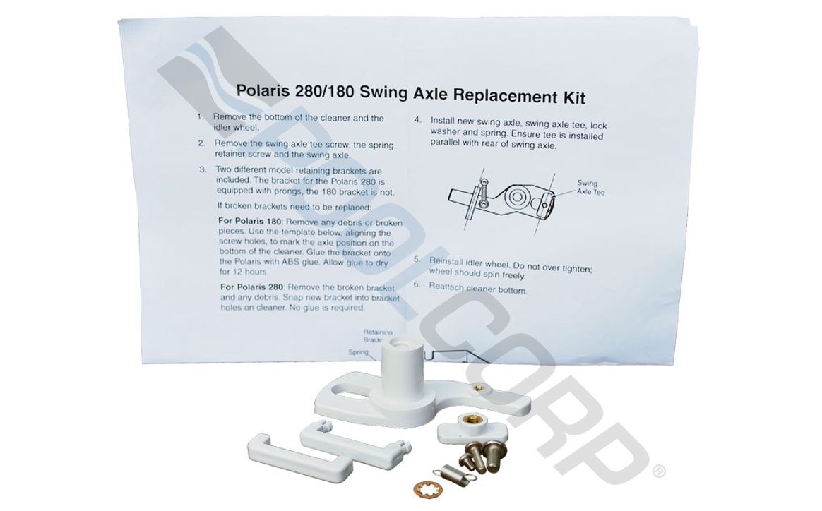 Polaris® C36 White Swing Axle Kit for Polaris® Pool Cleaner