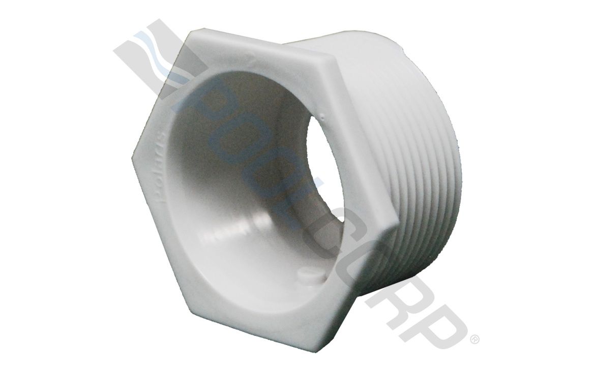 White Universal Wall Fitting