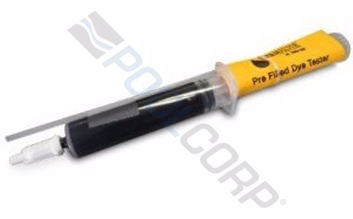 Blue Syringe Style Pre-Filled Dye Tester
