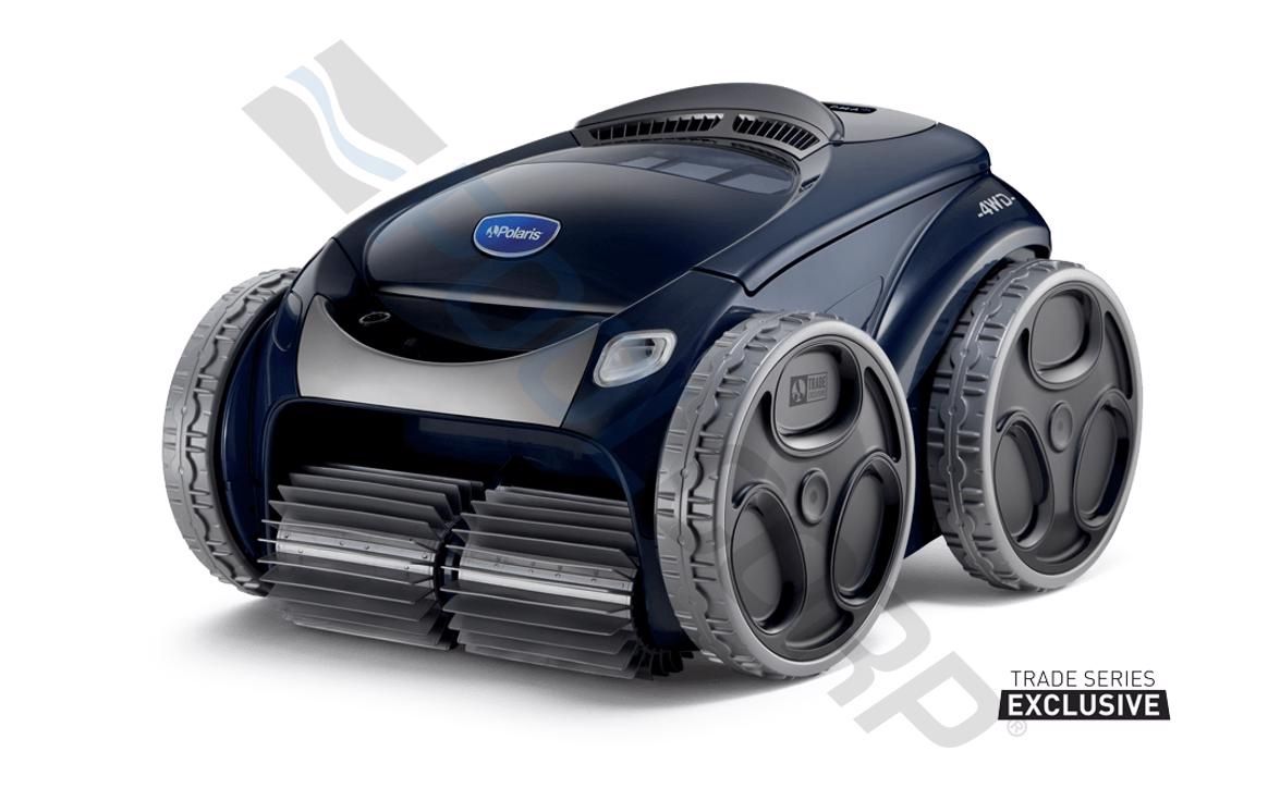 Polaris Alpha iQ+ Robotic Pool Cleaner with Caddy