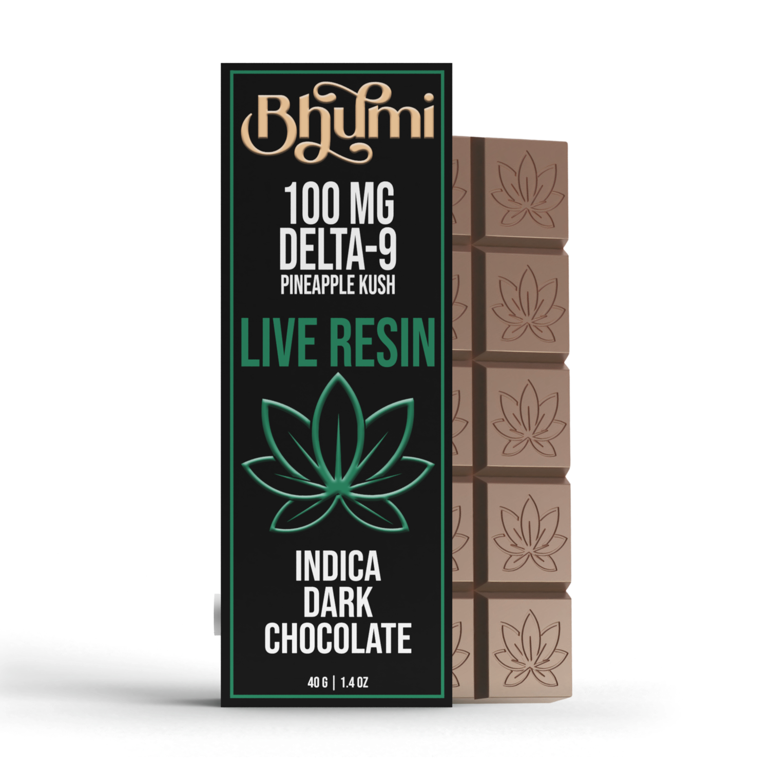 Bhumi Chocolates, Flavor: Indica Dark Chocolate Bar