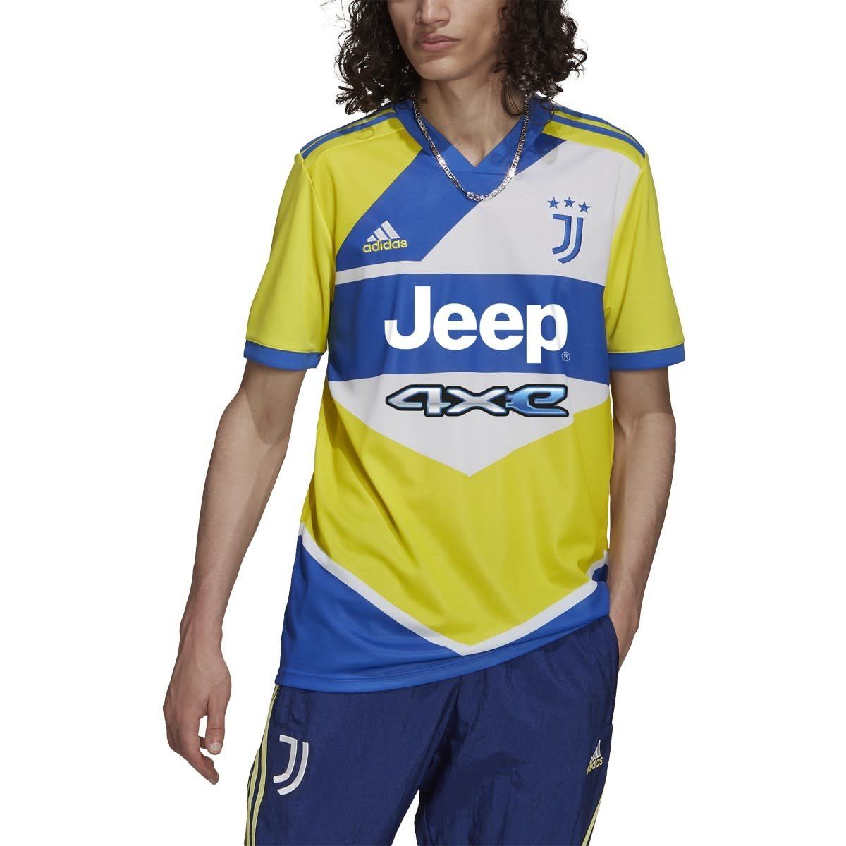 JUVENTUS 21/22 THIRD JERSEY (YELLOW/BLUE)
