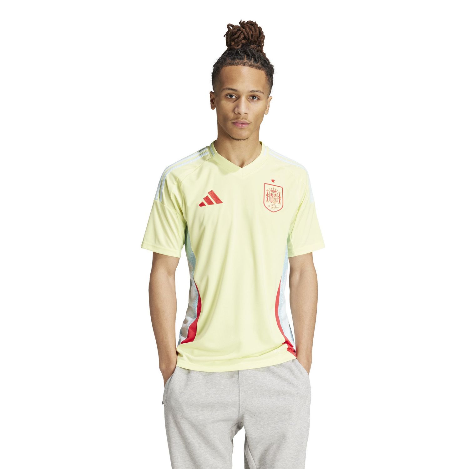 SPAIN 2024 AWAY JERSEY (YELLOW/MINT)
