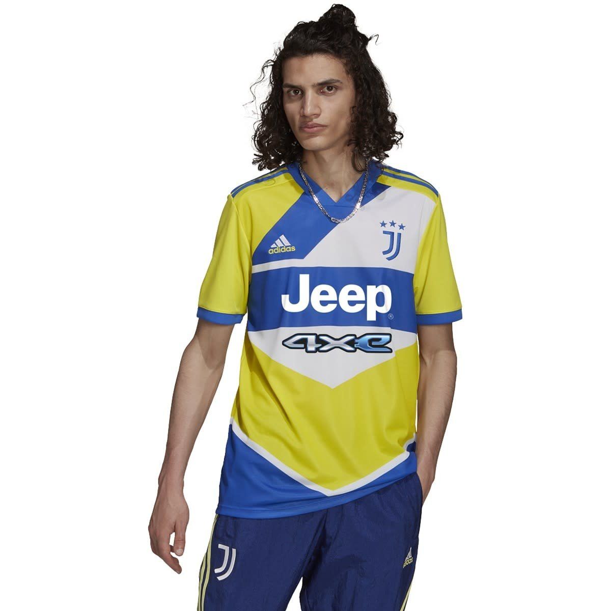 JUVENTUS 21/22 THIRD JERSEY (YELLOW/BLUE)