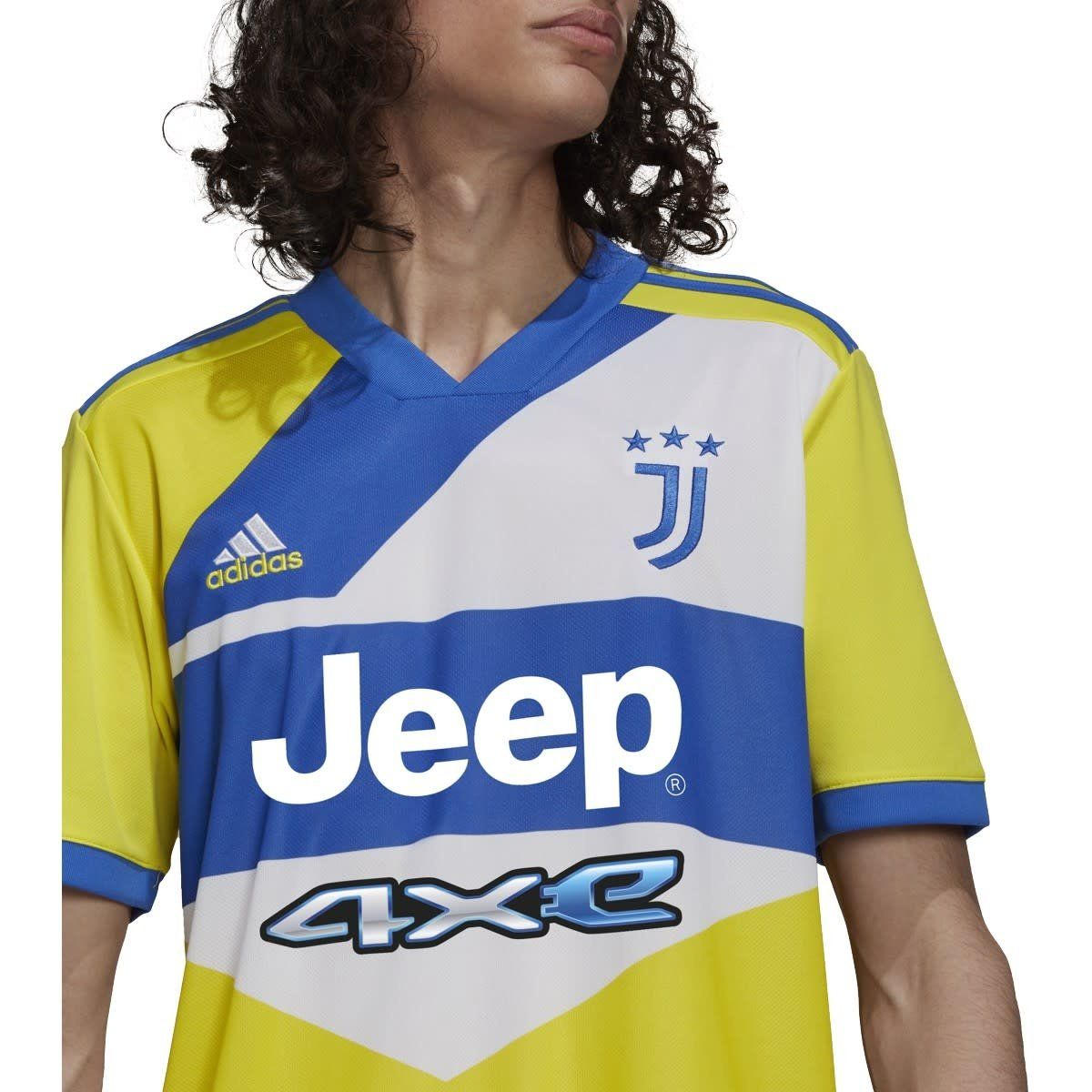 JUVENTUS 21/22 THIRD JERSEY (YELLOW/BLUE)