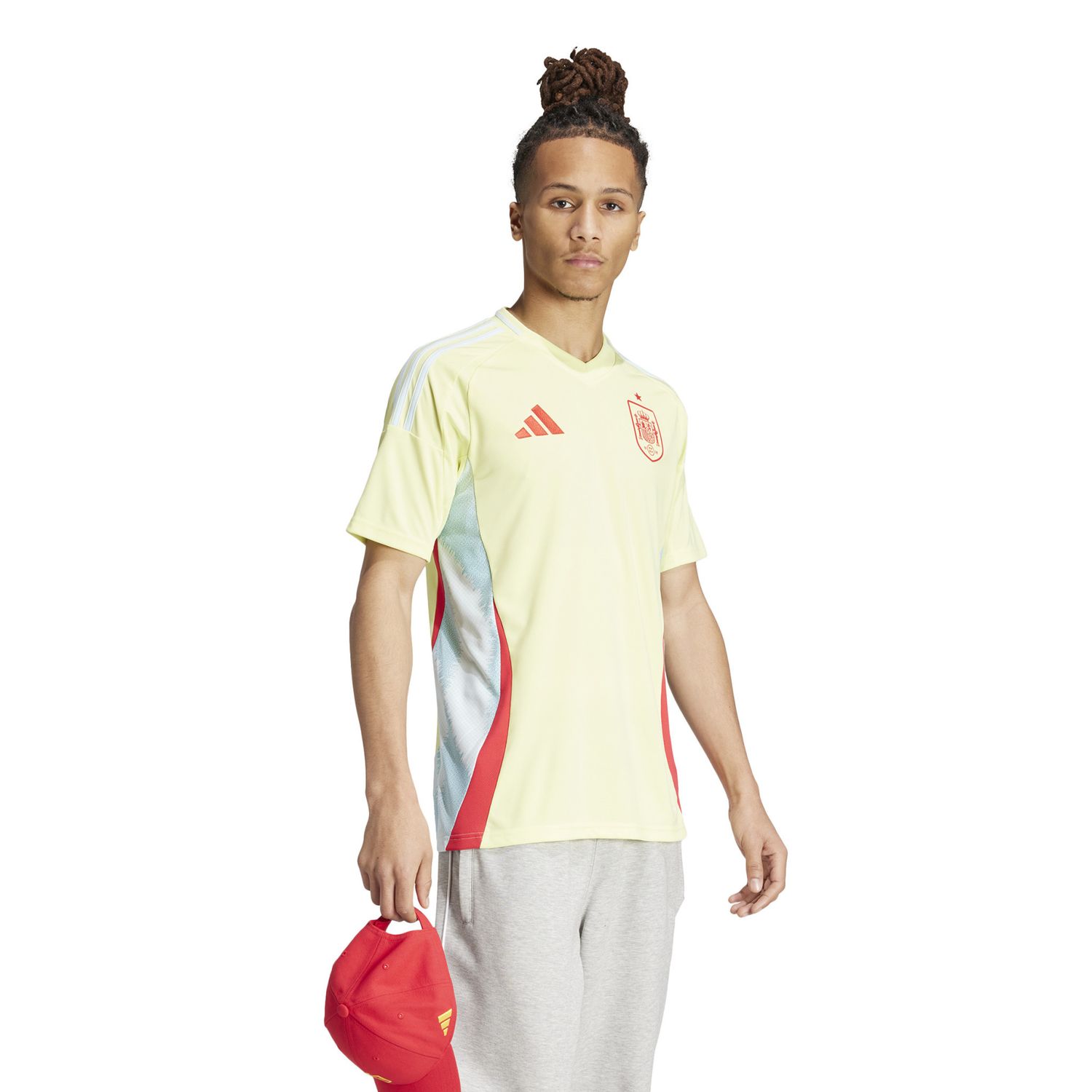 SPAIN 2024 AWAY JERSEY (YELLOW/MINT)