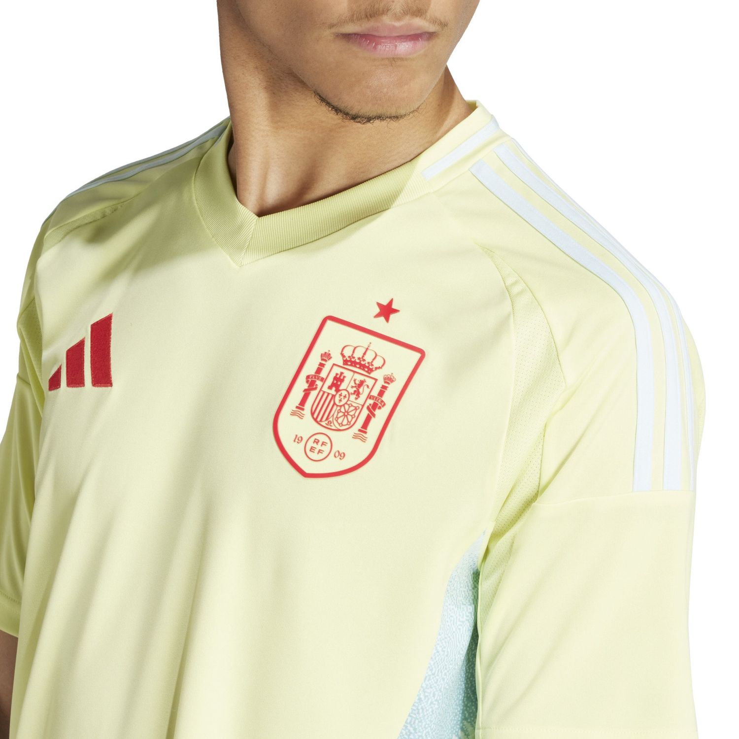 SPAIN 2024 AWAY JERSEY (YELLOW/MINT)