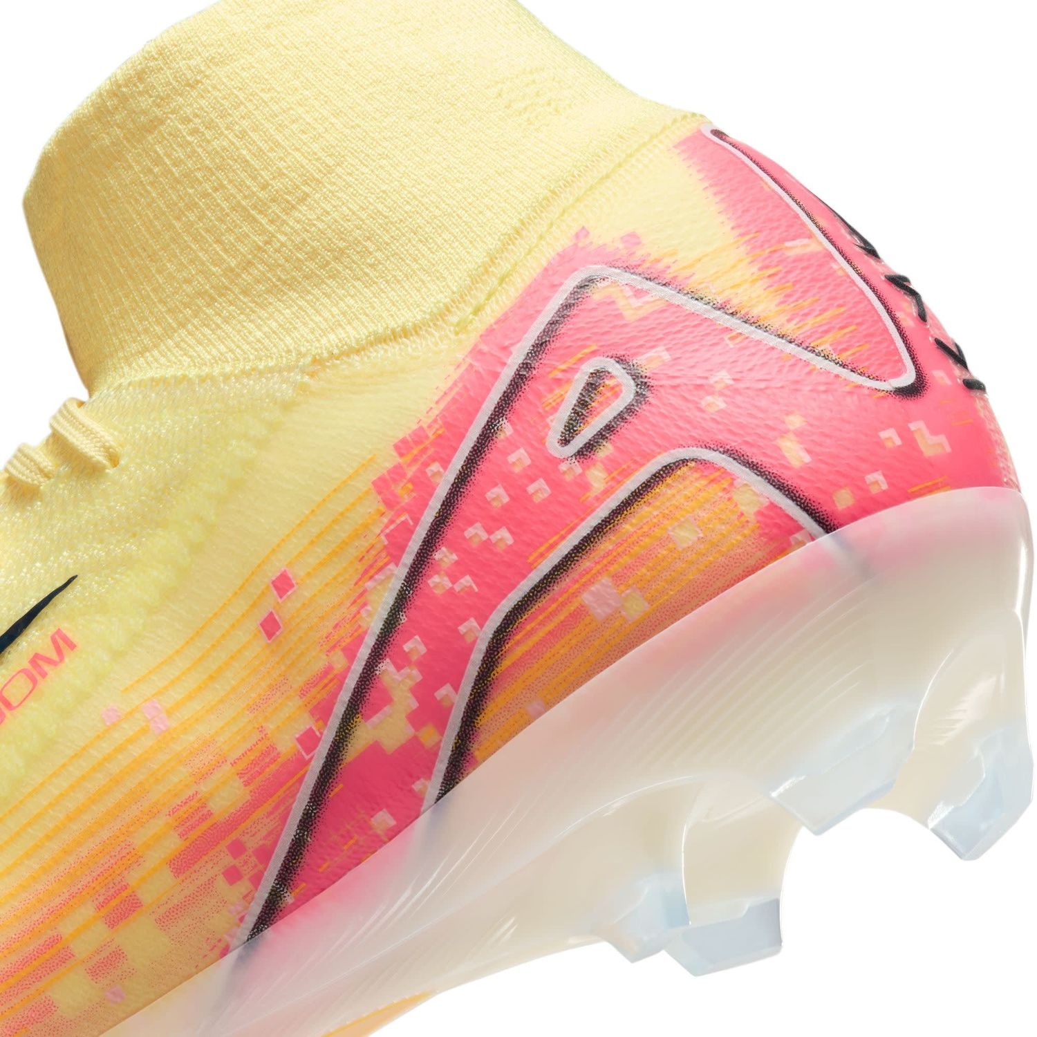 ZOOM MERCURIAL SUPERFLY 10 ELITE KM FG (YELLOW/PINK)
