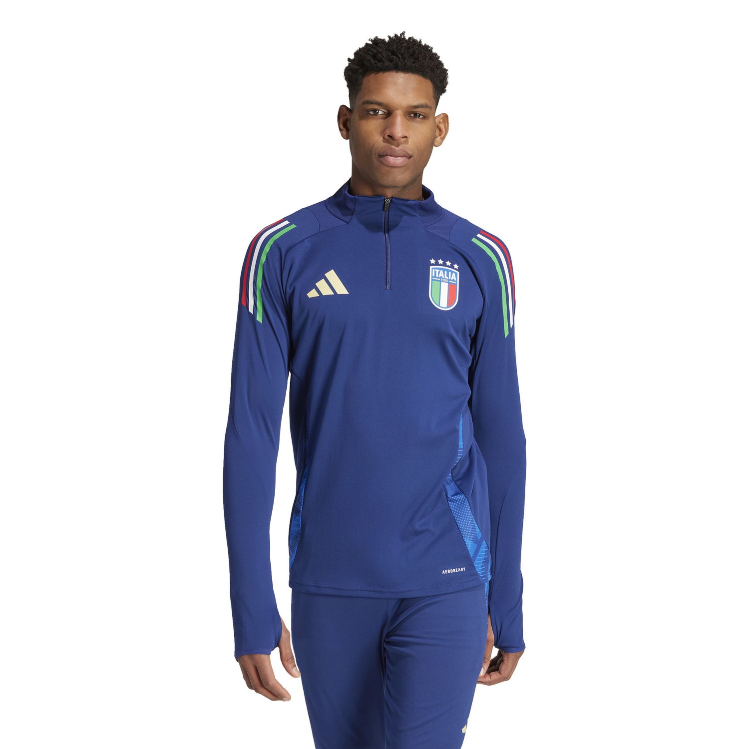 ITALY 2024 TRAINING TOP (NAVY)