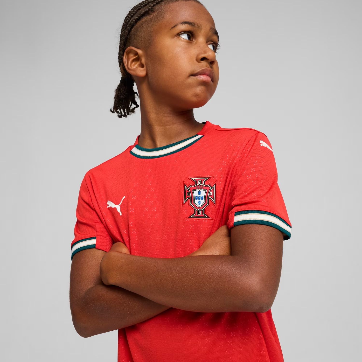 PORTUGAL 2025 HOME JERSEY YOUTH (RED)