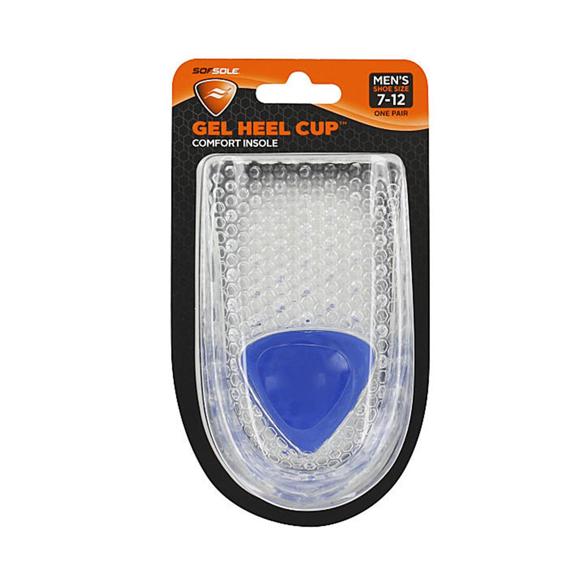 GEL HEEL CUP, Size: MEN (7-12)